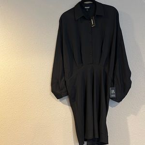 Express Fashion Collared Half Button Up Mini
Portofino Shirt Dress